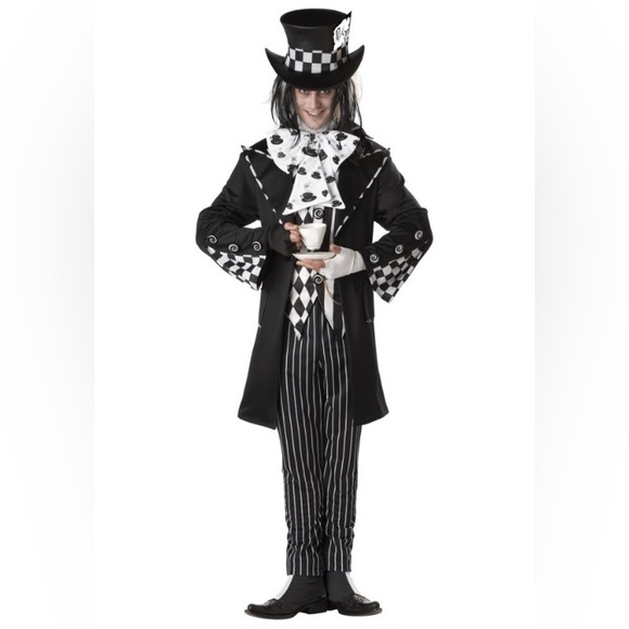 Dark Mad Hatter Costume for Men XL - Picture 1 of 1